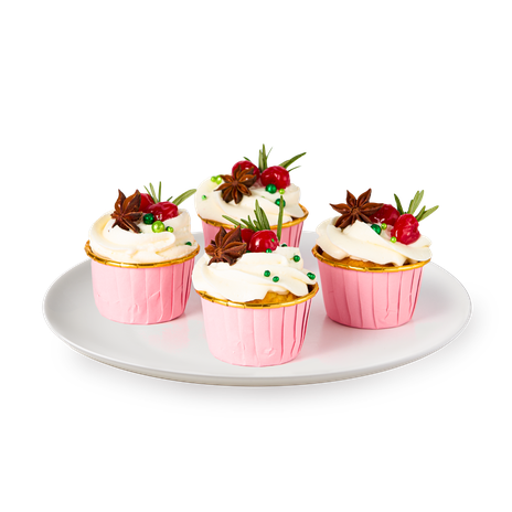 Набор новогодний «Вкусная история» Капкейки замороженные