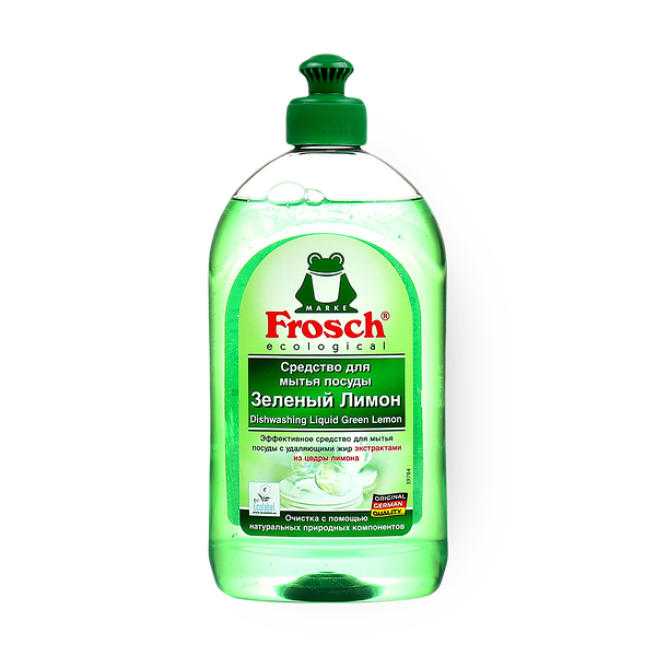 Средство для ручного мытья посуды Frosch Зеленый лимон