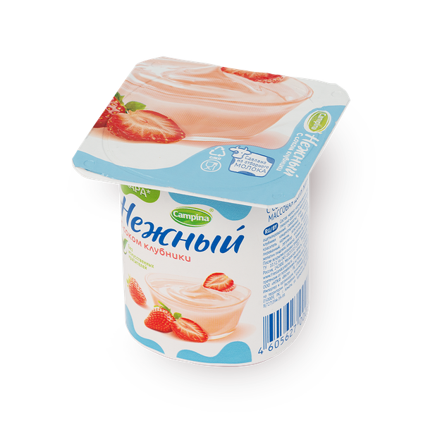 Продукт йогурт­ный Campina клубни­ка