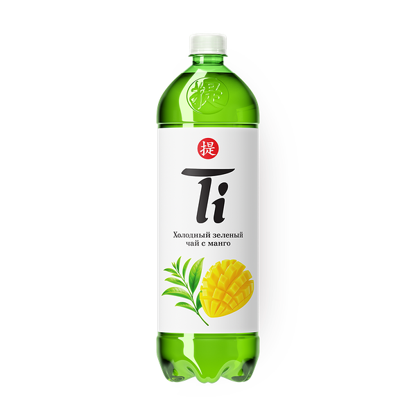 Чай холодный зелёный Ti со вкусом манго негазированный