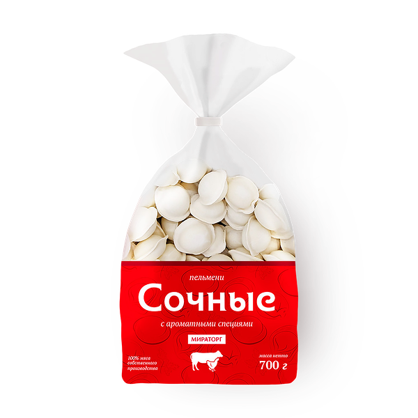 Пельмени из говядины Сочные «Мираторг»