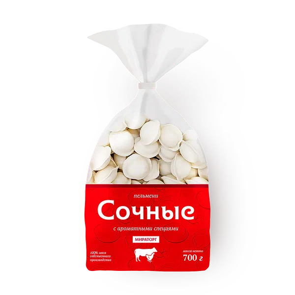 Пельмени из говядины Сочные «Мираторг»