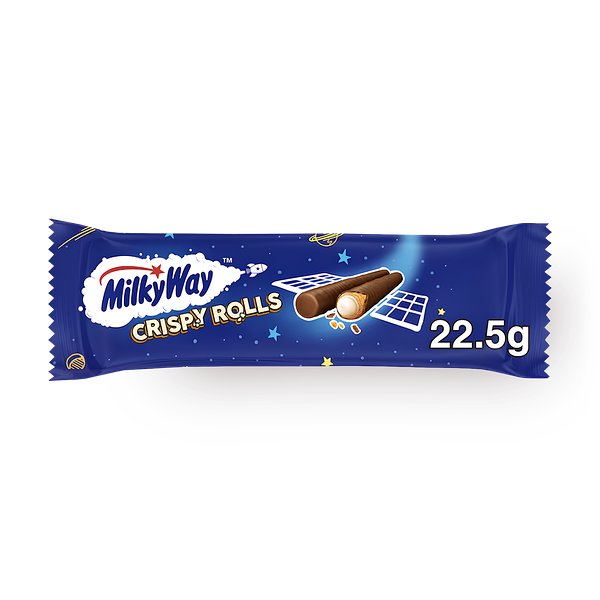 Вафли Crispy Rolls Milky Way в шоколаде
