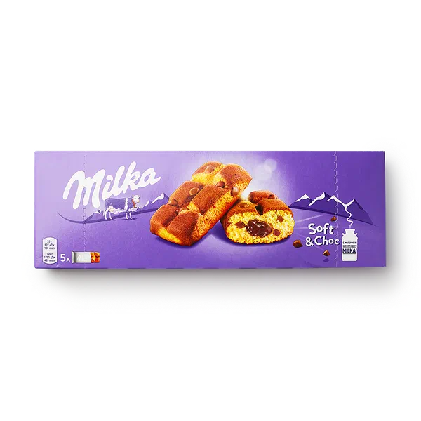 Пирожное бисквитное Soft&Choc Milka