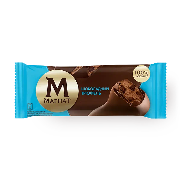 Мороженое «Магнат» шоколадный трюфель эскимо