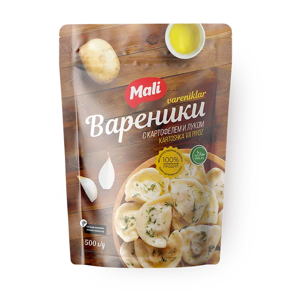 Вареники с картошкой Mali