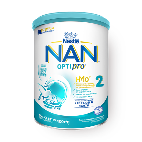 Смесь молочная сухая NAN 2 Optipro с 6 месяцев