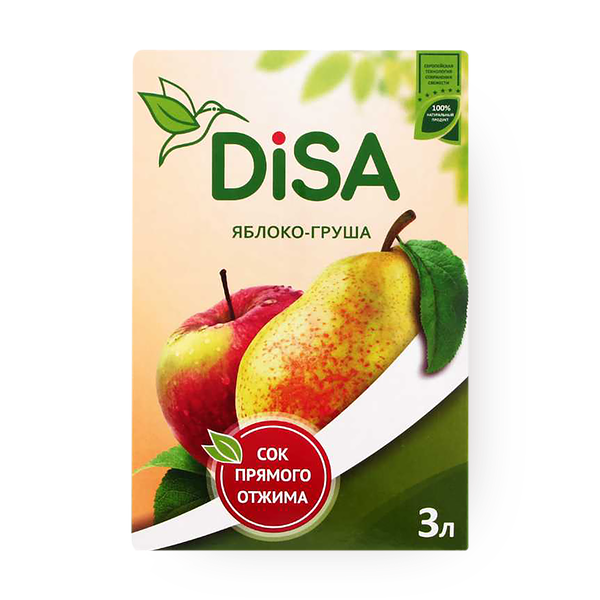 Сок яблоко-груша Disa