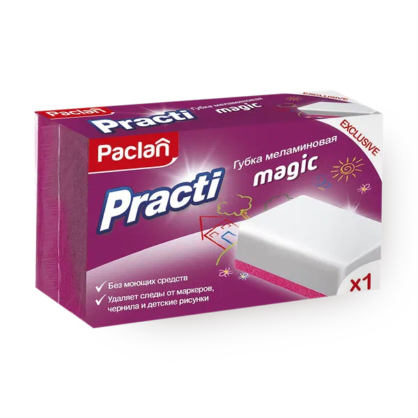 Губка Paclan Меламиновая