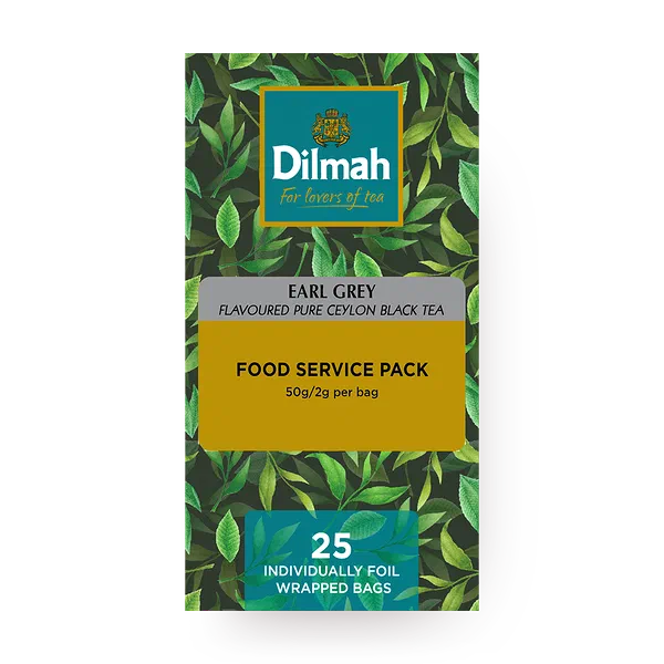 Чай чёрный Earl Grey Dilmah цейлонский листовой