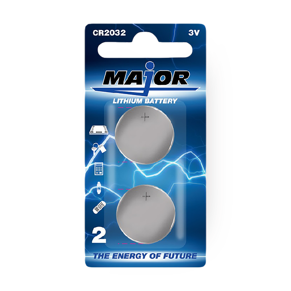 Батарейки Major Button CR2032
