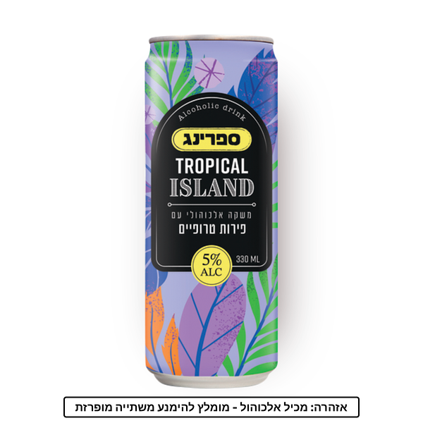 ספרינג אלכוהולי טרופיקל איילנד פירות טרופיים