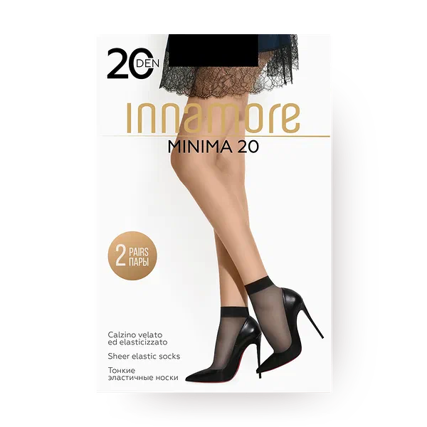 Носки женские Innamore Minima 20 den цвет Nero