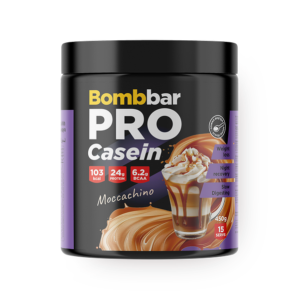 Коктейль протеиновый Bombbar Pro Casein моккачино