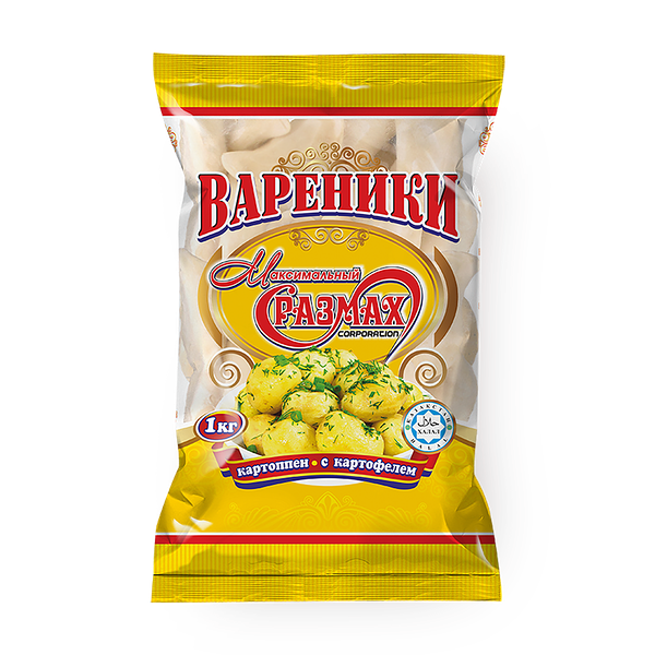 Вареники с картофелем «Максимальный размах»
