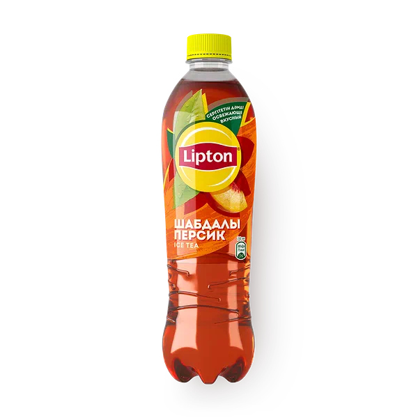 Чай холодный чёрный Lipton Tea персик