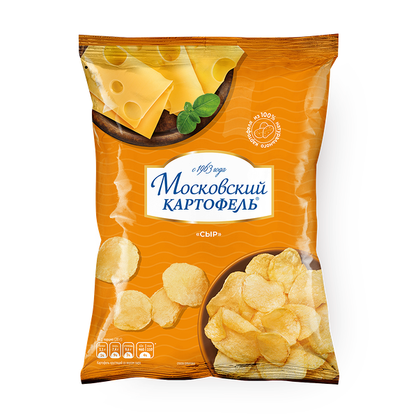 Чипсы Московский Картофель со вкусом сыра
