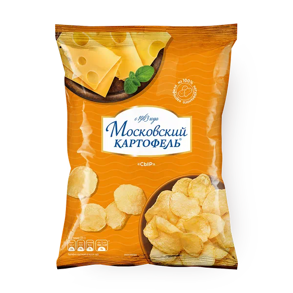 Чипсы Московский Картофель со вкусом сыра