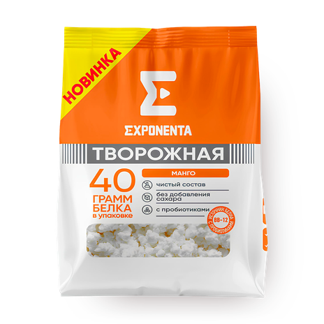 Творожная масса Exponenta манго