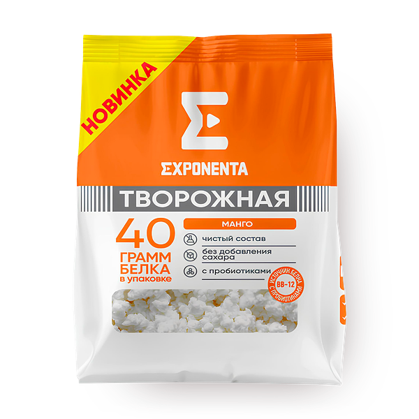 Творожная масса Exponenta манго