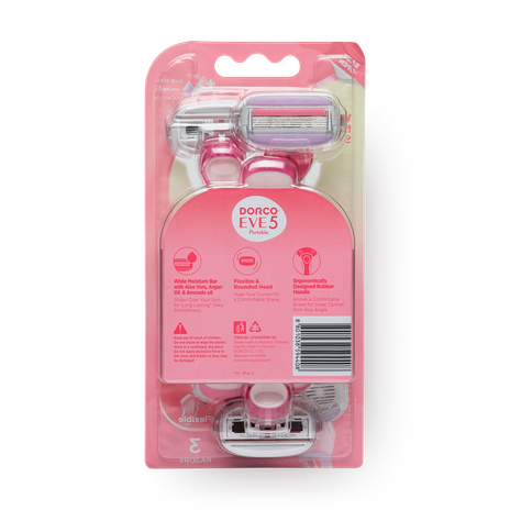Станки для бритья одноразовые женские Dorco Eve 5