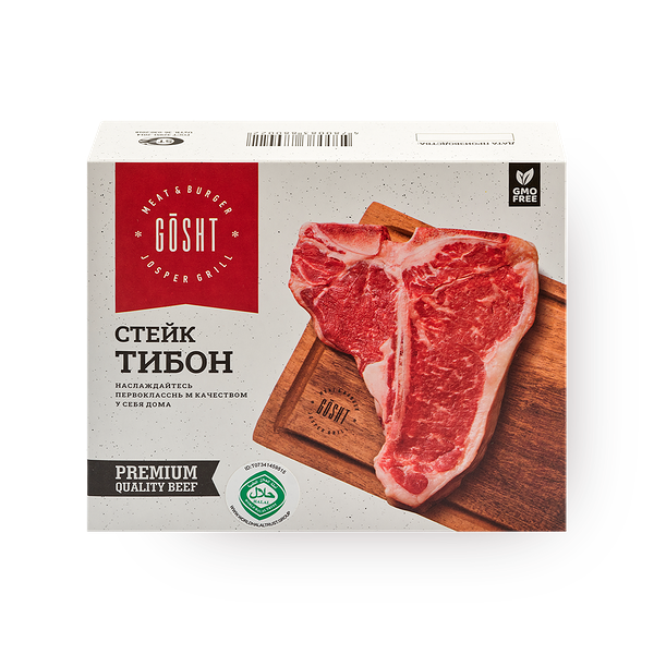 Полуфабрикат говяжий Steak T-Bon Gosht замороженный