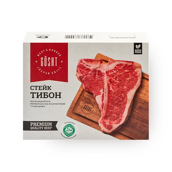 Полуфабрикат говяжий Steak T-Bon Gosht замороженный