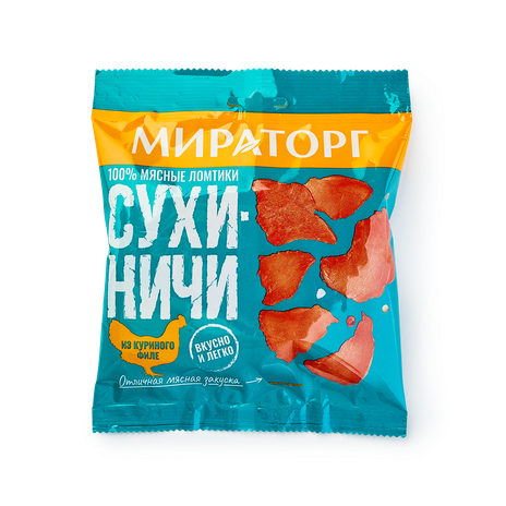 Мясные чипсы из куриного филе Сухиничи «Мираторг»