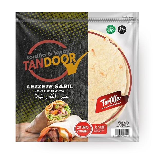 Тортилья пшеничная Tandoor 6 шт