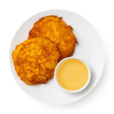 Оладьи тыквенные с мёдом Mazzali