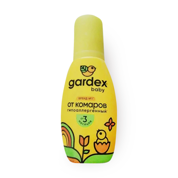 Спрей детский от комаров Gardex Baby от 3 месяцев