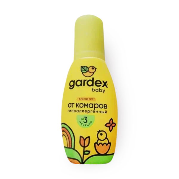 Спрей детский от комаров Gardex Baby от 3 месяцев