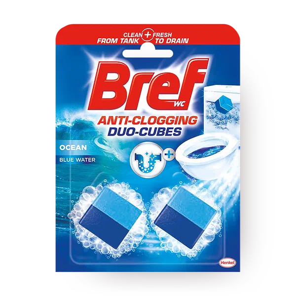 Кубики чистящие Bref Duo-Cubes для сливного бачка