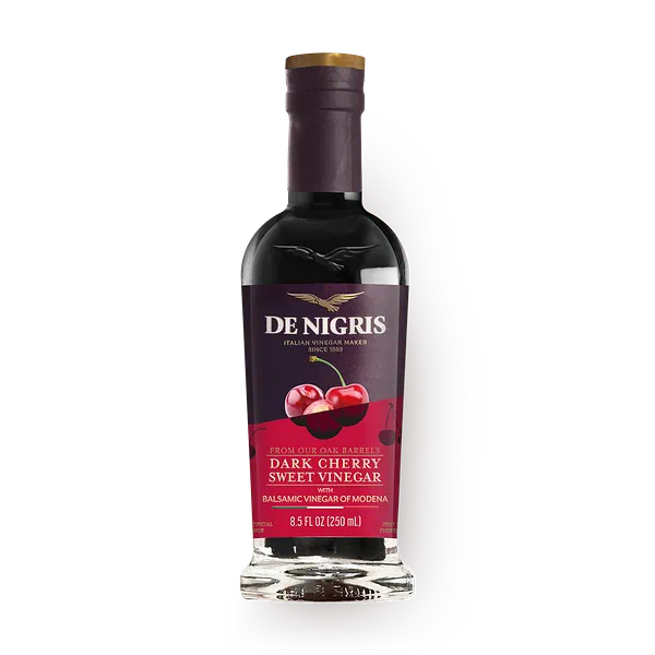 Уксус бальзамический из модены De Nigris с добавлением вишни густой