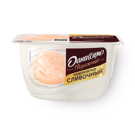 Творожок Danissimo пломбир