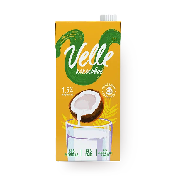 Напиток растительный кокосовый Velle классический