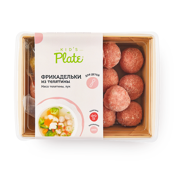 Фрикадельки из телятины Kid’s Plate замороженные