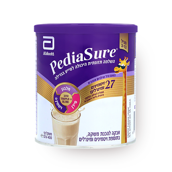Pediasure powder for making a nutritional supplement drink for children, vanilla flavor