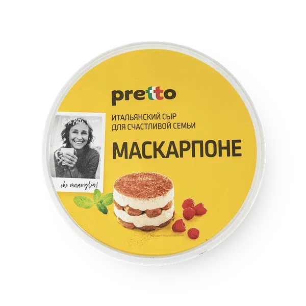 Сыр Маскарпоне Pretto 80%