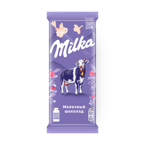 Шоколад молочный Milka