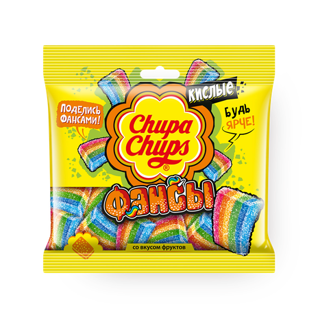 Мармелад жевательный Chupa Chups Кислые фансы