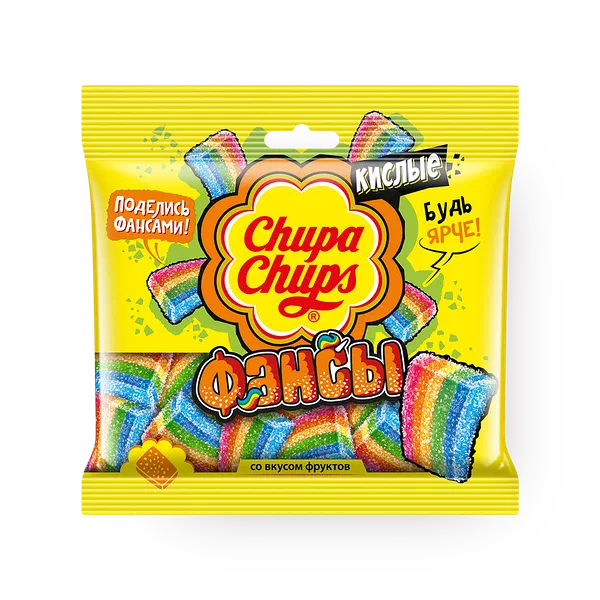 Мармелад жевательный Chupa Chups Кислые фансы