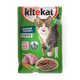 Влажный корм для взрослых кошек Kitekat кролик в соусе