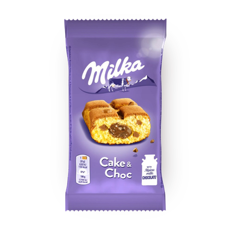 Пирожное бисквитное Milka с шоколадной начинкой