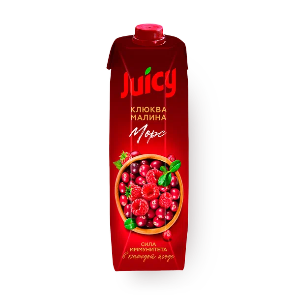 Морс Клюква-малина Juicy