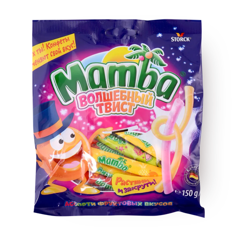 Конфеты жевательные Волшебный твист Mamba