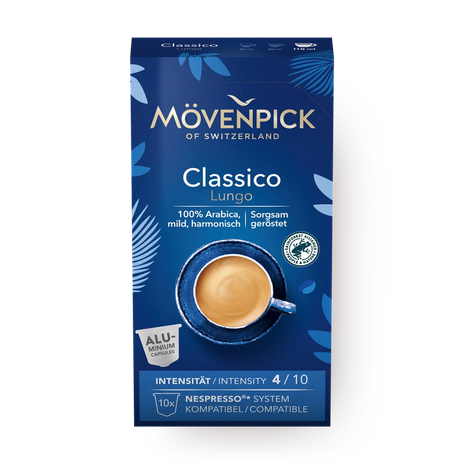 Кофе в капсулах Movenpick Classico Lungo