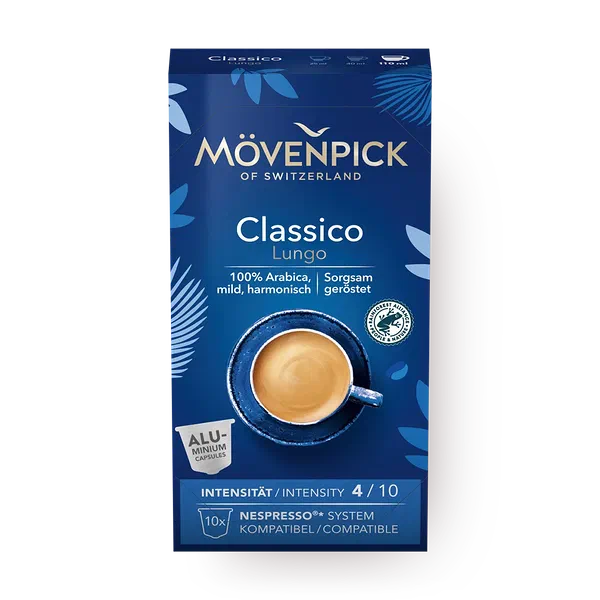 Кофе в капсулах Movenpick Classico Lungo