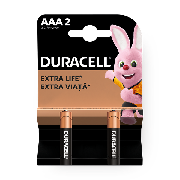 Батарейки Duracell AAA LR03