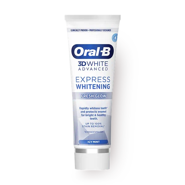 Зубная паста Oral-B Pro-3D White Advanced Экспресс отбеливание, сияющая свежесть